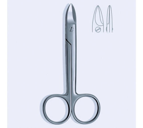 Ножиці для різання дроту Beebee, г/г, прямі, 10 см