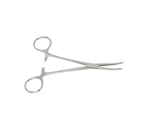 Щипці гемостатичні Crile-Rankin, вигнуті, 16 cm (см), 6 1/2"