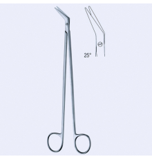 Ножиці судинні DeBakey, 25°, 16 см