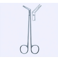 Ножиці судинні DeBakey, 45°, 16 cm (см), тупі