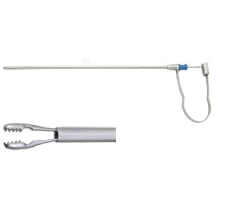 Захоплюючі щипці малі пружинючий механізм, Ø5 мм, l=330 мм