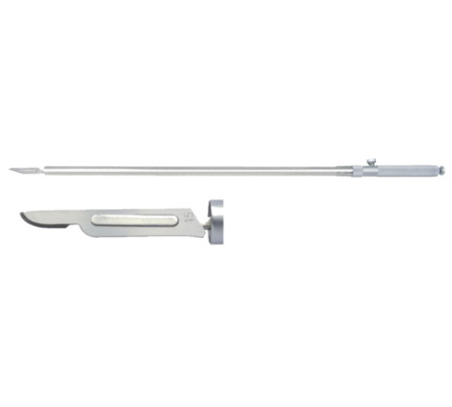 Ріжучий ніж, лапароскопічний Ø10мм, l=330мм