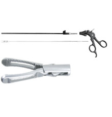 Щипці лапароскопічні захоплюючі V-подібні, Ø5 мм, L=330 мм