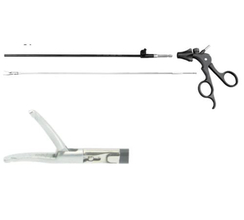 Лапароскопічні вузлові щипці, Ø5мм, І=330 мм 