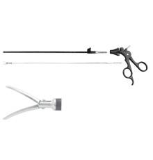 Дисекційні лапароскопічні щипці, великі ,Ø10мм, l=330мм