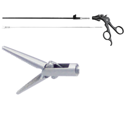 Дисекційні щипці, прямі, Ø5мм, l=330мм