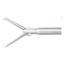 Лапароскопічі захоплюючі щипці, великі 2 зубці Ø10 мм, l=330 мм