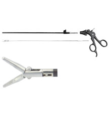Лапароскопічні захоплюючі щипці, клиноподібні, Ø5мм, l=330мм