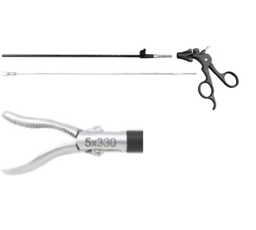 Лапароскіпічні щипці  для слизової оболонки, Ø5мм, l=330мм