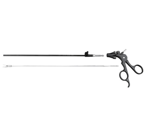 Щипці лапароскопічні захоплюючі, два рухомі бранші, 3 зубця Ø5мм, l=330мм