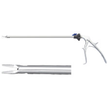 Лапароскопічні щипці Ø10мм, l=330мм (дві рухомі бранші) 