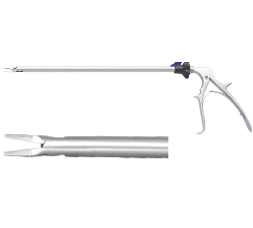 Лапароскопічні щипці Ø10мм, l=330мм (дві рухомі бранші) 