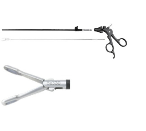 Атравматичні захоплюючі лапароскопічні щипці, Ø5 мм × 330 мм