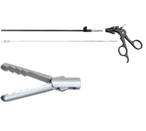 Захоплюючі лапароскопічні щипці Down Tooth, Ø5мм, l=330мм