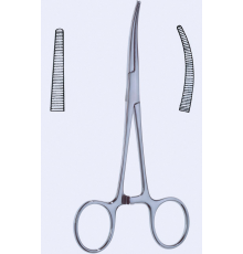 Щипці гемостатичні Crile, прямі, 14 cm (см), 5 1/2"