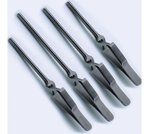 Атравматичний затискач типу Bulldog DeBakey, прямий 7,5 см