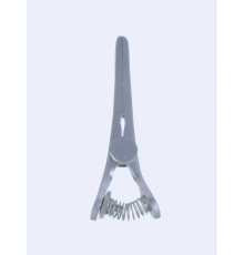 Атравматичний затискач типу Bulldog Glover, прямий 5 см