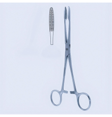 Щипці для перев'язки (корнцанг) Gross-Maier,прямі