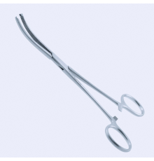 Щипці гемостатичні Rochester-Ochsner, вигнуті, 13 cm (см), 5"