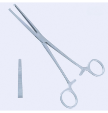 Щипці гемостатичні Rochester-Ochsner, прямі, 13 cm (см), 5"