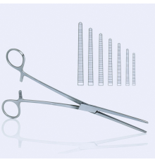 Щипці кровоспинні Rochester-Pean, прямі 13 см