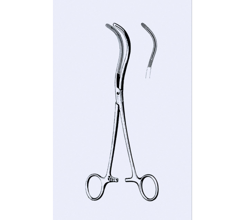 Щипці для ниркової ніжки Stille, 23 см