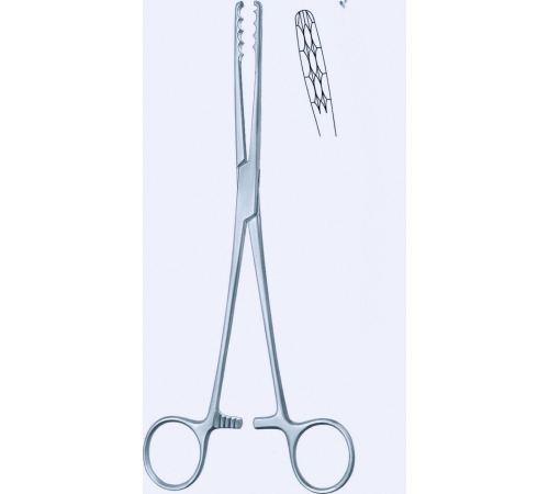 Щипці перев’язувальні Ulrich, прямі, 22 см, 8 1/2"