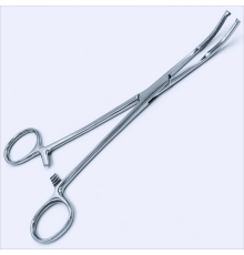  Щипці для очеревини Mikulicz 1x2 зубці, 20 см 