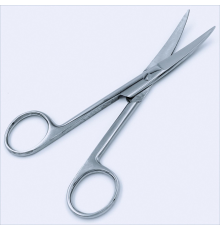 Ножиці операційні вигнуті гостро-гострокінцеві