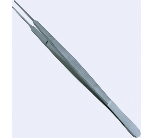 Пінцет хірургічний Gerald, вузький прямий, 18 cm (см), 7"