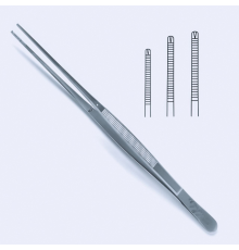 Пінцет для захвату тканин Potts-Smith, 1x2 зубців, 18 cm (см), 7 1/8"