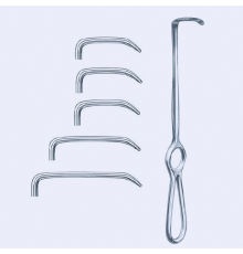 Ретрактор Langenbeck, 21 cm (см), 8 1/4", 30x11 mm (мм)