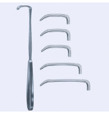 Ретрактор Langenbeck, 22 cm (см), 8 1/2", 30x11 mm (мм)