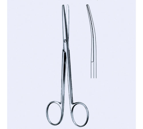 Ножиці LEXER-FINO вигнуті, 16 см