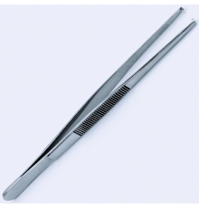 Пінцет для захвату тканин, 1x2 зубців, 10,5 cm (см), 4 3/4"