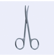 Ножиці препарувальні, вигнуті, 11 cm (см), 4 1/4"