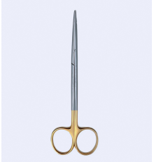 Ножиці Metzenbaum-Fino, прямі, г/г 15 см, карбід вольфраму