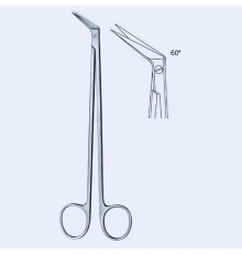 Ножиці судинні Potts-Smith під кутом 60°, 19 см